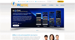 Desktop Screenshot of inwise.com.br