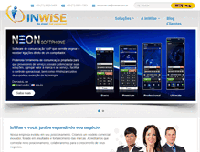 Tablet Screenshot of inwise.com.br